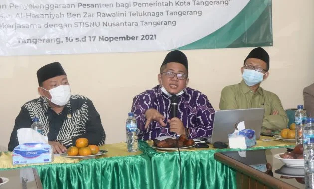 STISNU DAN YAYASAN AL-HASANIYAH BEN ZAR ADAKAN FGD UU PESANTREN