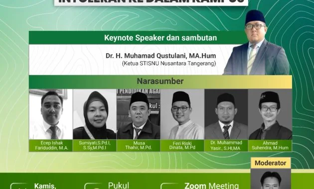 Seminar Moderasi Beragama: Akademisi Enam Kampus Tolak Paham Intoleran