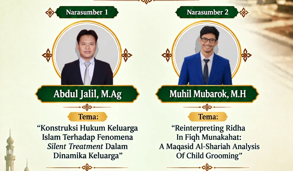 Kajian Mingguan STISNU Nusantara: Dari Child Grooming hingga Silent Treatment, Membaca Ulang Hukum Keluarga Islam