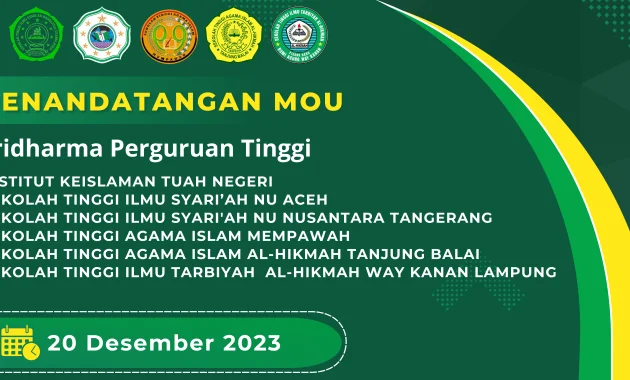 STISNU MOU dengan 6 Kampus Lintas Kopertais