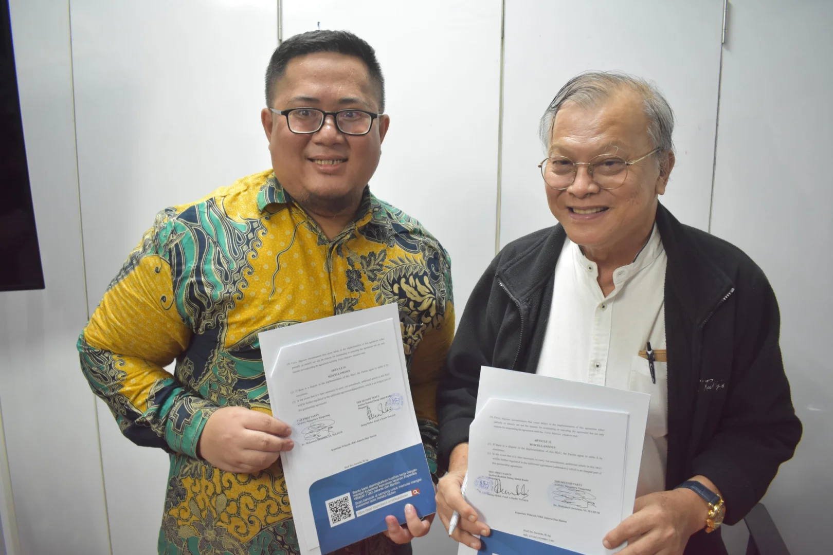 Kunjungan Kerja Bersama Kopertais 1, STISNU MoU dengan PTKIS Kopertais Wilayah 12 dan PT di Singapura