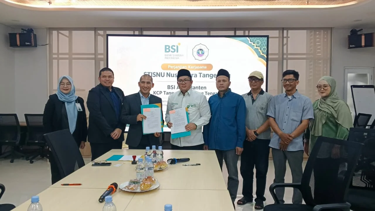 STISNU Nusantara Tangerang Jalin Kemitraan Strategis dengan BSI Area Banten, Perkuat Tridharma dan Kompetensi Mahasiswa