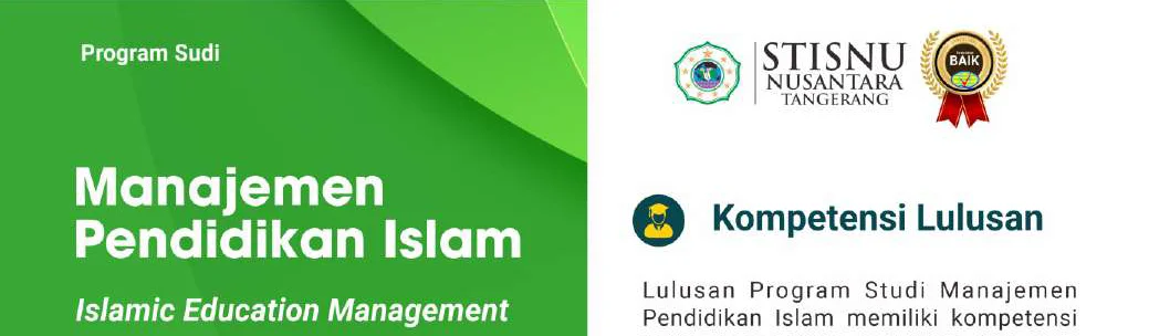 MANAJEMEN PENDIDIKAN ISLAM
